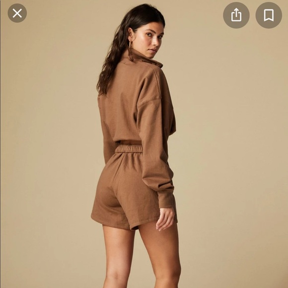 Tan lines SANTA BARBARA SWEATSHIRT- mocha - Picture 6 of 11